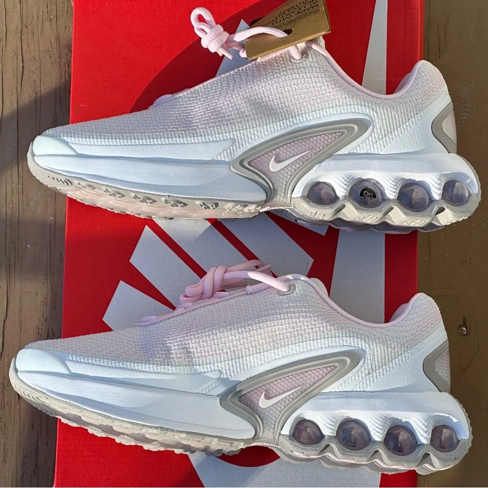 NEW Nike Pink Air Max DN BG Casual Sneaker Size Youth 7 (7Y) ; fits Womens 8.5